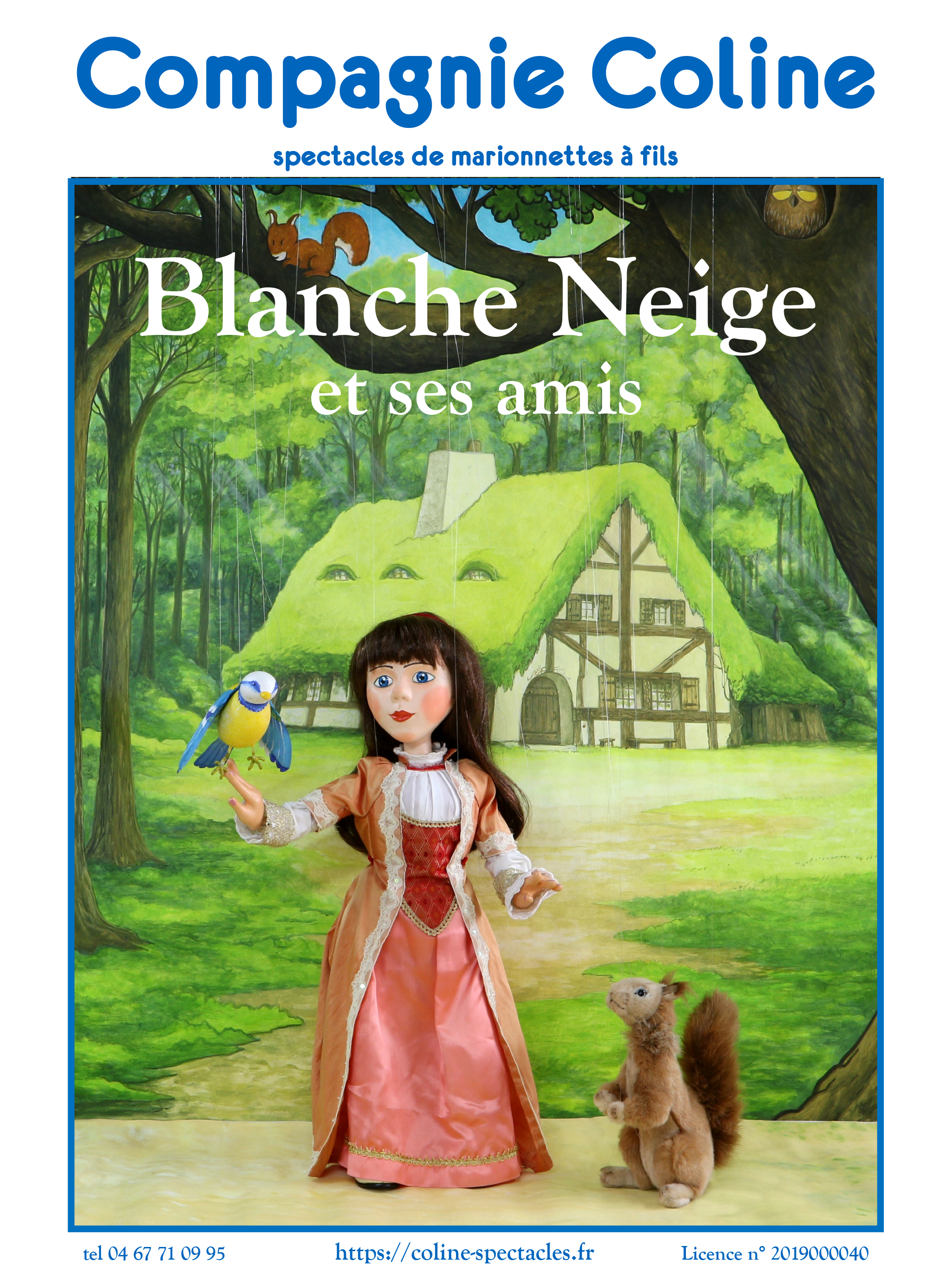 blanche neige et ses amis théâtre jeune public salle raimu cannes la bocca